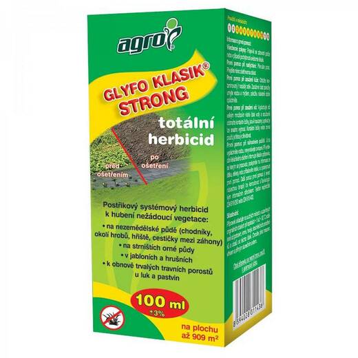 Glyfo Klasic STRONG 100ml - totální herbicid