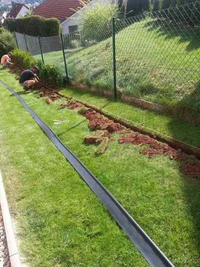 instalace obrubníku Garden Diamond