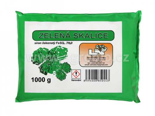 Zelená skalice - sáček 1 kg