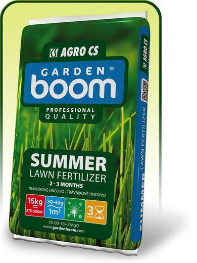 Letní trávníkové hnojivo - Garden Boom Summer